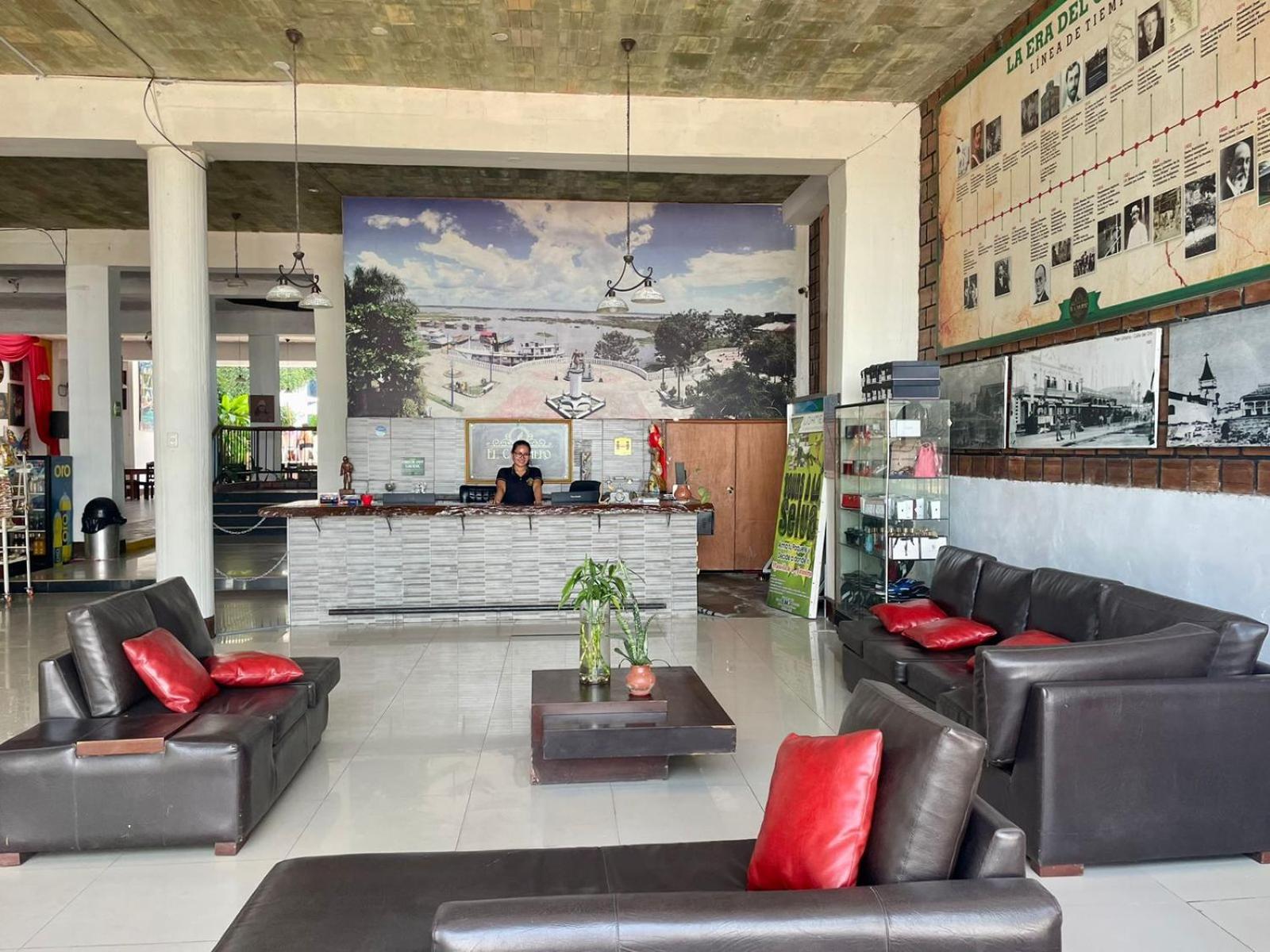 El Cauchero Hotel Iquitos Luaran gambar