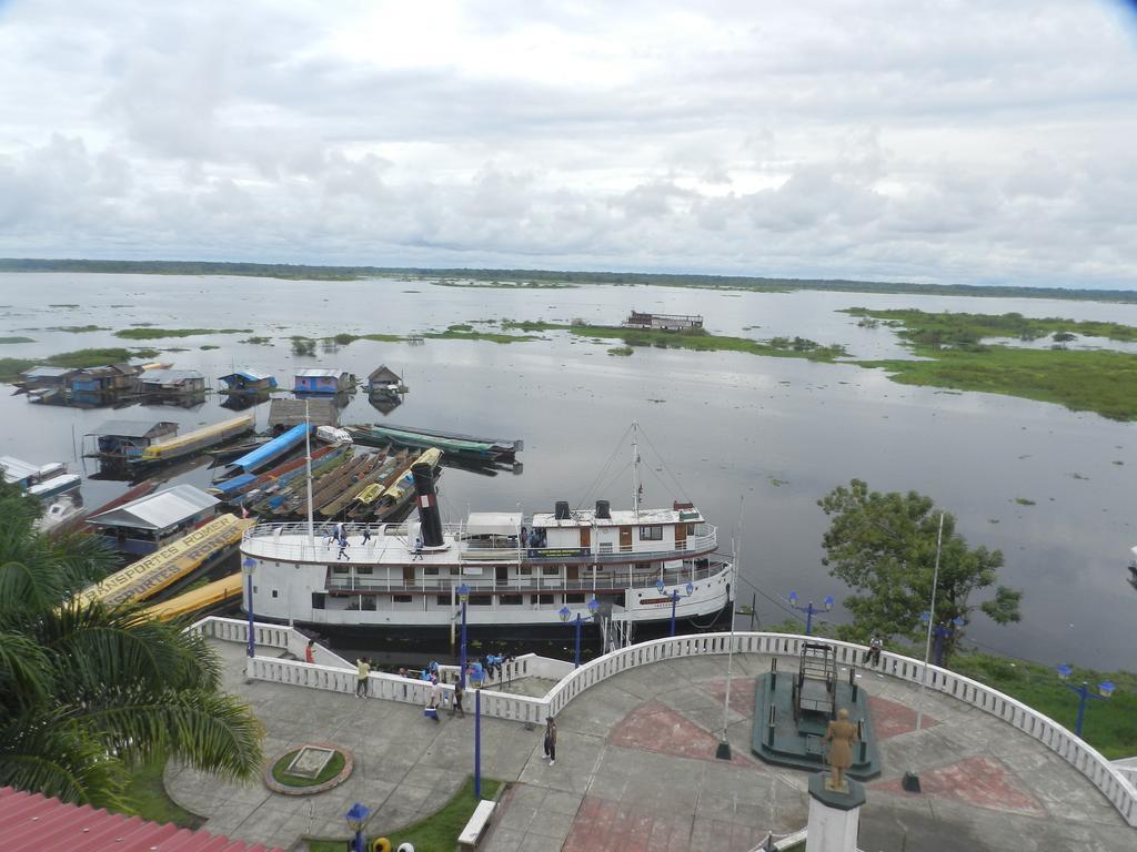 El Cauchero Hotel Iquitos Luaran gambar